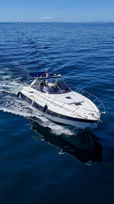 Puerto Banus: Private Luxury Yacht Charter - The Break for Swimming, Paddle Surf, and Snorkeling (About 30 Minutes)