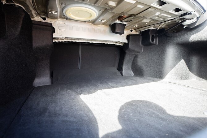 Puerto Rico Island Wide Transfer, Premium Sedan, Select Zone - Inside the Premium Sedan: Air-Conditioning, Hybrid Power, and Luggage