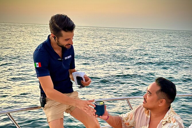 Puerto Vallarta: Gay Luxury Sunset Cruise with Premium Open Bar - Sightseeing from the water: Los Arcos, Los Muertos, and the Malecon in one evening