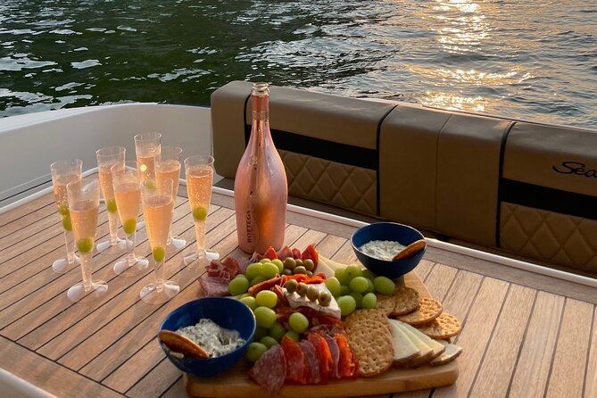 Puerto Vallarta: Private Luxury Yacht Sunset Cruise with Open Bar - What You Actually Get: Open Bar, Champagne, and Charcuterie-Style Bites