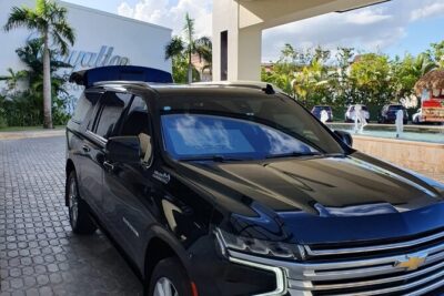 Punta Cana Luxury Private Transfers Roundtrip service - First Leg: Punta Cana Airport (PUJ) Pickup to Your Hotel