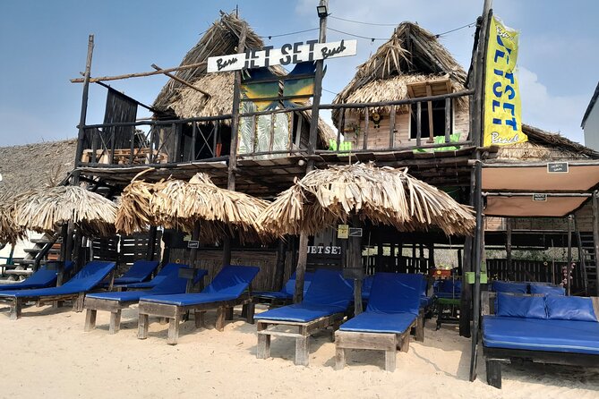 Quiet Beach, Baru Premium to the max - How the day flows: Cartagena pickup to island beach club