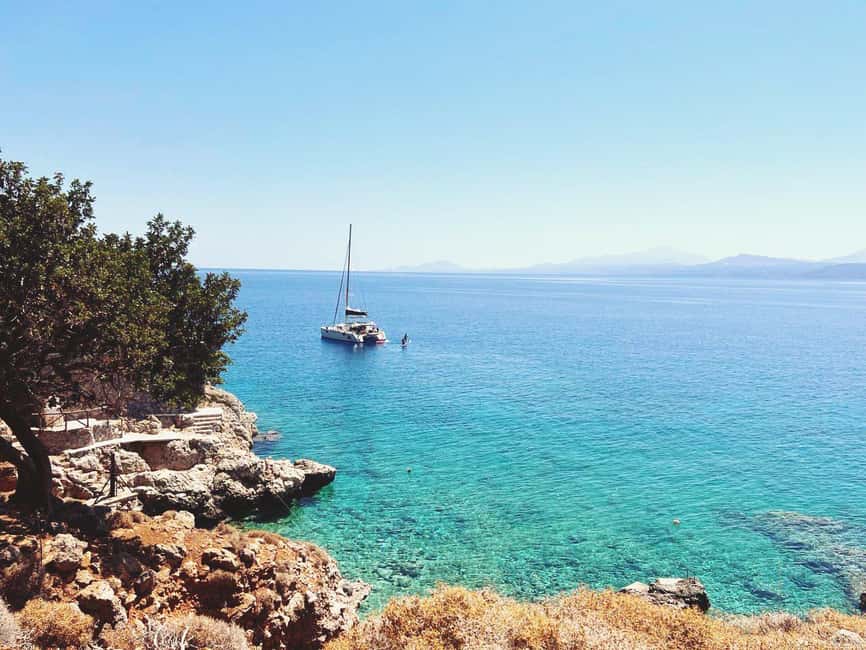 Rethymno Premium Catamaran Cruise: Healthy Lunch & Open Bar - Georgioupoli Bay or Skaleta: how to get the most out of the water stop