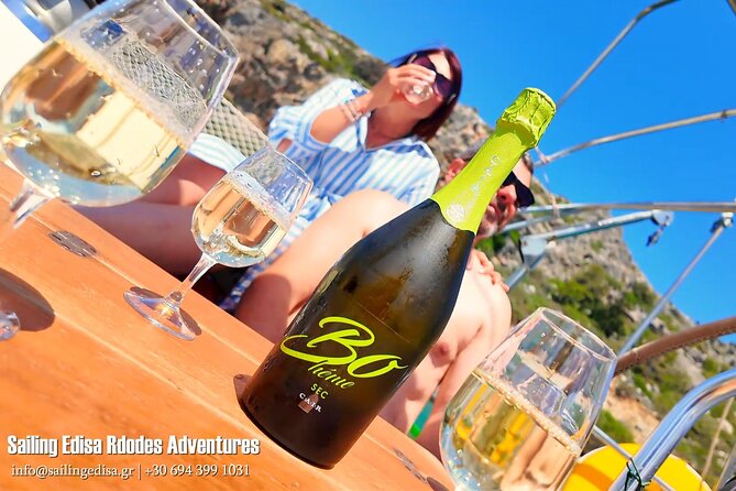 Rhodes Private Luxury Day Cruise MediterAsian Cocktails Champagne - Price and value: what $924.18 per group actually buys you