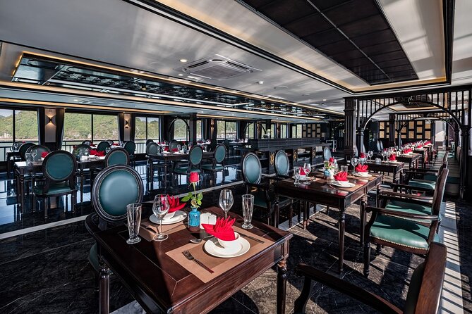 RITA CRUISE - LUXURY 5 STAR CRUISE in HALONG BAY from HANOI - The included activities that matter: cooking class, squid fishing, and more