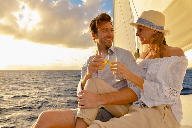 Riviera Maya Luxury Sunset Sailing plus Light Dinner and Open Bar - The Sunset Portion: Caribbean Views With Weather Rules