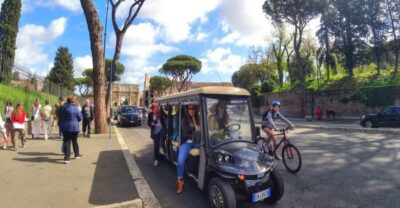 Rome: 3-Hour Panoramic Luxury Golf Cart Tour - The start line: meeting near the Colosseum