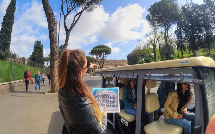 Rome: 3-Hour Panoramic Luxury Golf Cart Tour - Piazza Navona, Trevi Fountain, and the Pantheon without the sprint