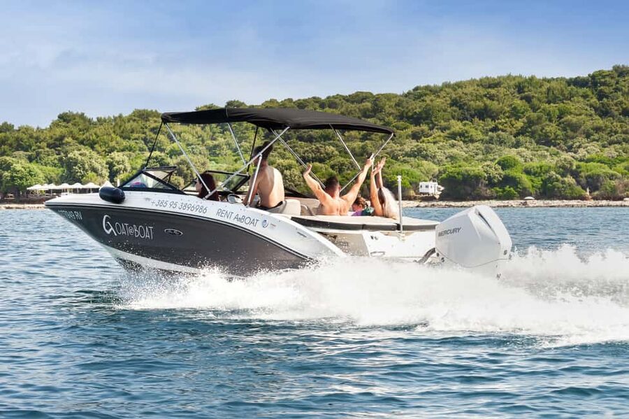 Rovinj: Luxury Island Hopping with Swimming & Snorkeling - Golden Cape and Sveti Andrija: views first, then water time