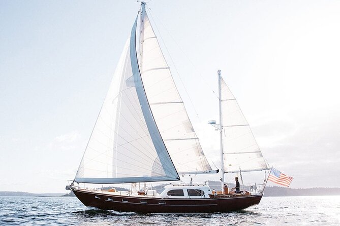 Sail Bainbridge Island & Seattle Waters - Luxury Classic Sailboat - Wildlife, wind, and weather reality on Puget Sound