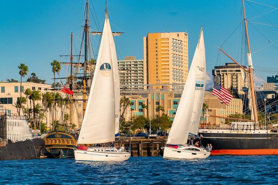 San Diego: Relax on a Morning, Day or Sunset Luxury Sail - Big Navy Energy: Aircraft Activity, Planes, and Point Loma’s Lighthouse Range