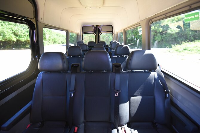 San Juan Luxury Private Round-Trip Transfer: SJU Airport - Cruise Pier - Hotel - Mercedes V-Class vs Sprinter: Comfort by Passenger Count
