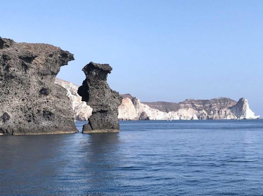 Santorini: Luxury Caldera Cruise with Full Greek Meal - Red Beach: Swimming and Snorkelling in Santorini’s “Other Side”