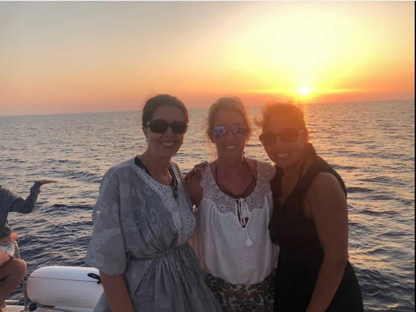 Santorini: Luxury Caldera Cruise with Full Greek Meal - Mésa Pigádia and the Scenic In-Between Moments