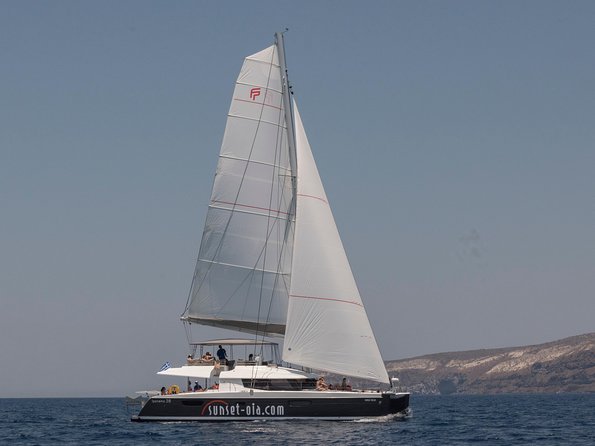 Santorini Luxury Catamaran Day Cruise with BBQ,drinks,transfer - Hot Springs Stop: The Quick Mineral Swim (With a Practical Tip)