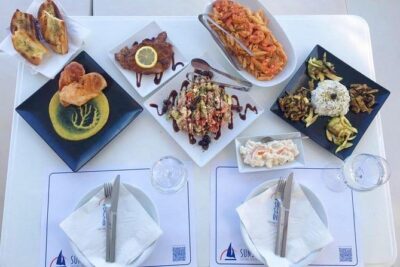 Santorini Luxury Catamaran Sunset Cruise with BBQ, Drink and Transfer - The Ipanema 58 experience: comfort plus a real catamaran day