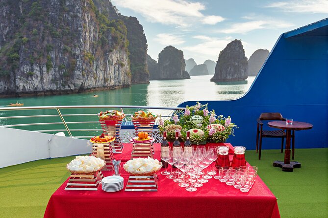 Sea Lion Luxury 5-Star Halong Day Cruise,Buffet Lunch,Shuttle Bus - Value Check: Is $56 Enough for This Much Halong?