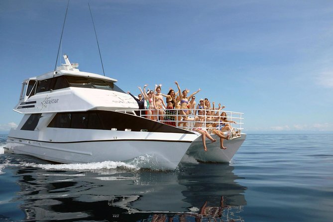 Seastar Luxury Outer Great Barrier Reef Island and Reef Tour - Hastings Reef: outer-reef scenery with safety-first snorkel guidance