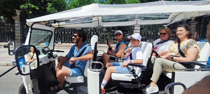 "See Madrid Differently: A Premium Private Tuk Tuk Ride" - Starting points and drop-offs that keep you close to where you already are