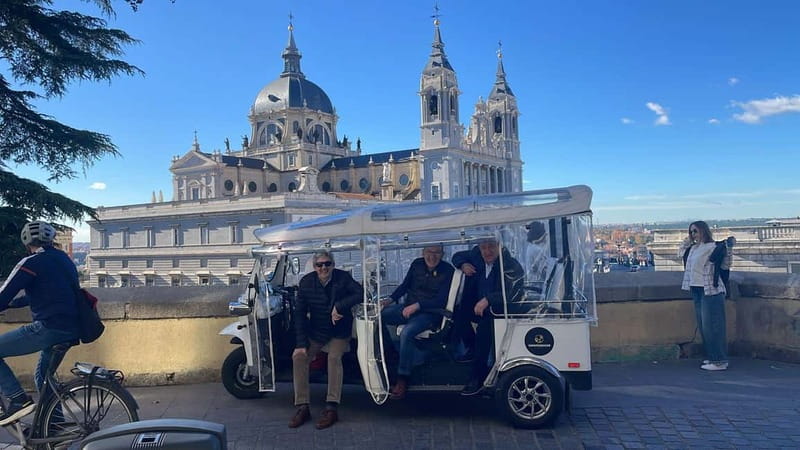 "See Madrid Differently: A Premium Private Tuk Tuk Ride" - La Latina and the Royal Basilica area: where photos become story