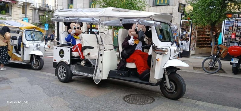 "See Madrid Differently: A Premium Private Tuk Tuk Ride" - Almudena Cathedral and the Royal Palace viewpoints: the best payoff for first-timers
