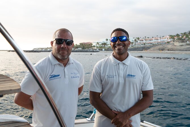 Shared Luxury Yacht Cruise with Champagne and Tapas - Meet the Crew: Juan, Michelle, Raul, and Maxi
