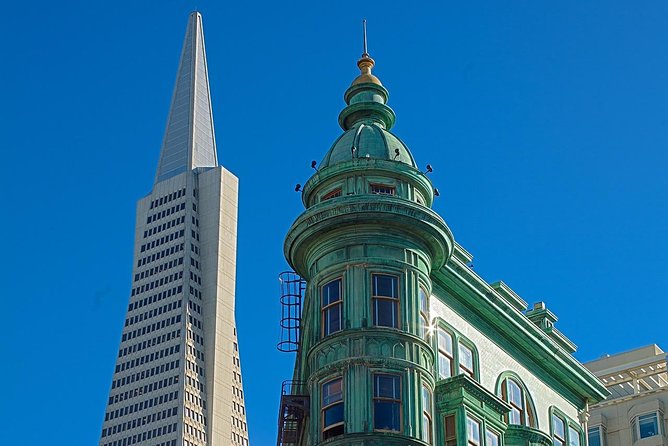 Skip The Bus: San Francisco By Luxury Van Tour - Fort Point: the pyramid building and the old airfield vibe