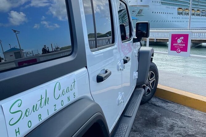 SoCoHo Luxe Private Jeep Wrangler Tour - Betty’s Hope: plantation artifacts with included admission