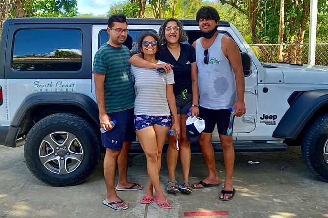 SoCoHo Luxe Private Jeep Wrangler Tour - Long Bay Beach: swim and snorkeling-friendly sand and water