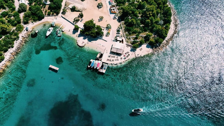Split: Blue Lagoon & 3 Islands – Premium Speedboat Trip - Labaduza Beach Time: Calm Water, Coves, and Food Options