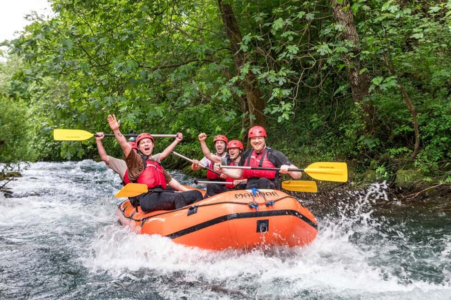 Split: Premium Rafting,Cave exploring,Cliff jumping & Picnic - Optional canyon stops: cave exploring, cliff jumping, and quiet rapid time