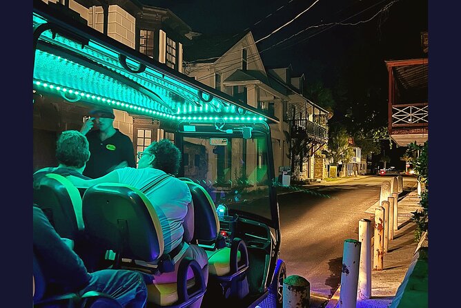 St. Augustine Ghost Tour on Premium Golf Cart with PiCk Up - Who your guide is, and how that changes the vibe