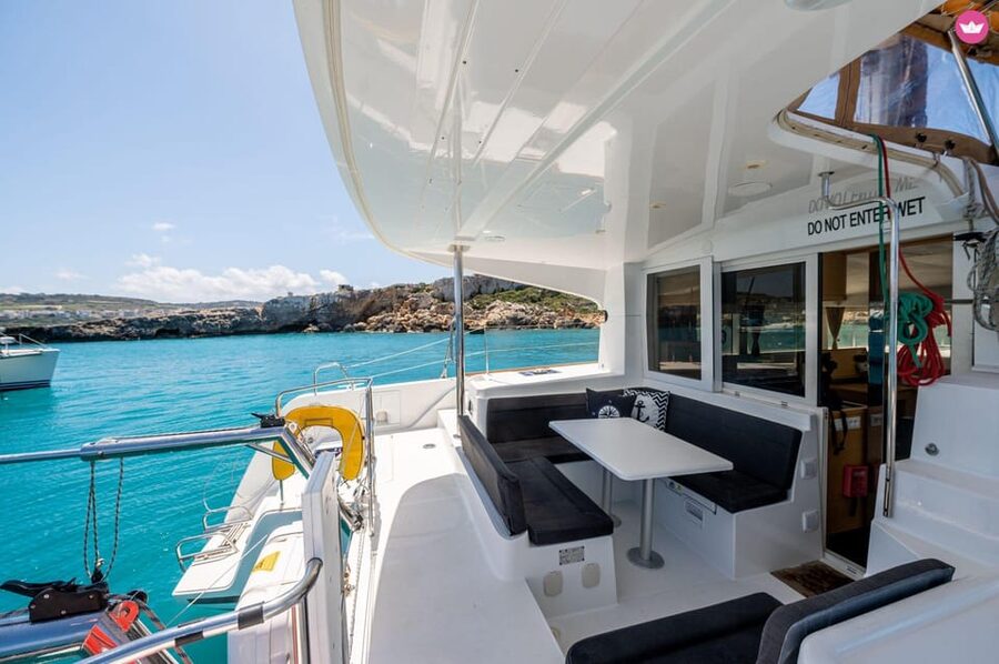 St. Paul's Bay: Half-Day Luxury Catamaran Tour with Drinks - Blue Lagoon swim and snorkeling time (with a calmer, more spacious vibe)
