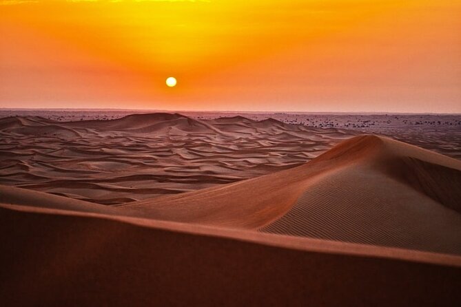 Sunset Desert Safari | Premium BBQ Dinner | Red Sand Dune - Sunset timing, transfers, and how the 6 hours really feel