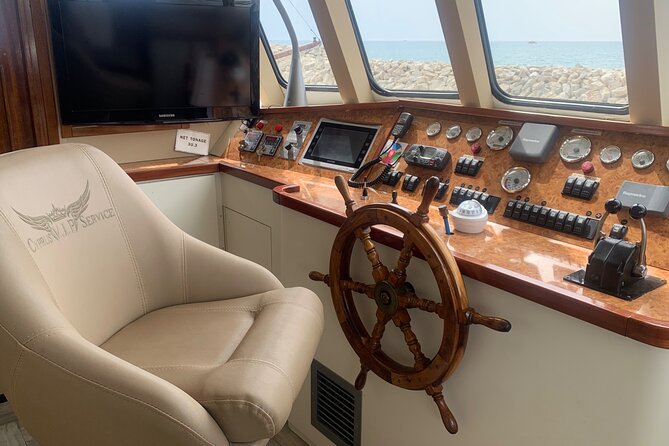 SUNSET LUXURY YACHT Protaras - HUGE slide - BBQ - 1 free drink - Fig Tree Bay and Konnos Bay: coastline viewing done right