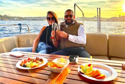 Sunset or Daytime Istanbul Guided Luxury Yacht Cruise with Snacks - Ortaköy and the Bosphorus Bridge: the city’s middle village look
