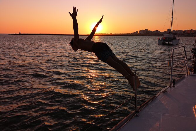 Sunset Tour on a Luxury Sailing Yacht from Vilamoura - Stop 1: Falésia Beach and its clay formations up close