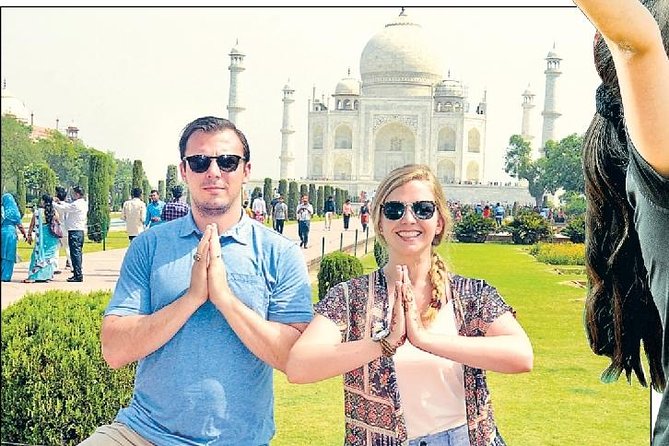 Taj Mahal skip the line - Luxury Tour - Mahtab Bagh Sunset: getting the Taj view