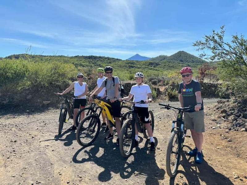 Tenerife: premium e-bike ride at Chineyro volcanic area - Santiago del Teide area: almond trees, steep-but-simple work