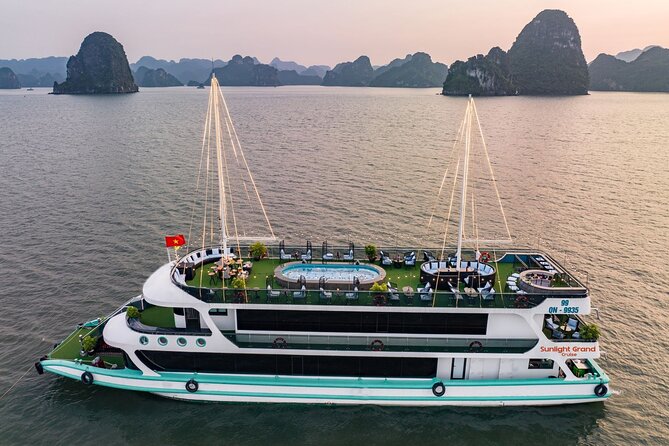 The Best 5 Star Halong Bay Cruise with Buffet,pool, Sunset Party - Key Highlights You’ll Actually Care About