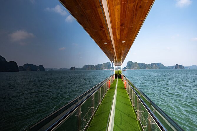 The Best 5 Star Halong Bay Cruise with Buffet,pool, Sunset Party - Halong Bay Main Cruise Time: Seeing the Islands Without Feeling Trapped