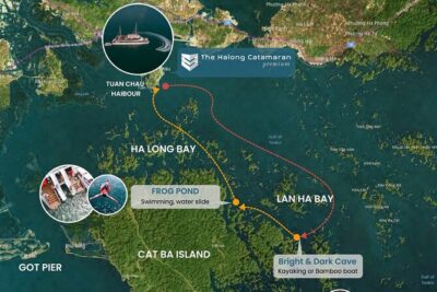The Halong Catamaran Premium Cruise - Lan Ha Bay Cruise Trip - Lunch on board: chef-led meals plus the bar math you should plan for