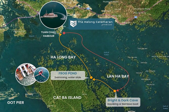 The Halong Catamaran Premium Cruise - Lan Ha Bay Cruise Trip - Lunch on board: chef-led meals plus the bar math you should plan for