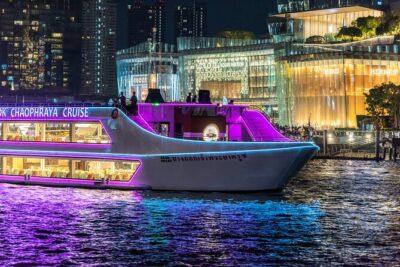 The Newest Luxury 5 Star Bangkok Chaophraya Dinner Cruise - Where the cruise starts: Asiatique The Riverfront at 8:00 pm