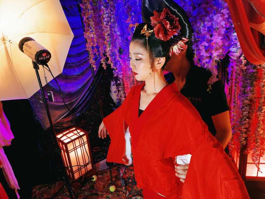 Tokyo: Private Makeover Photography Studio in Luxury Kimono - Photography Session: Private Studio, Multiple Styles, and Data for Printing
