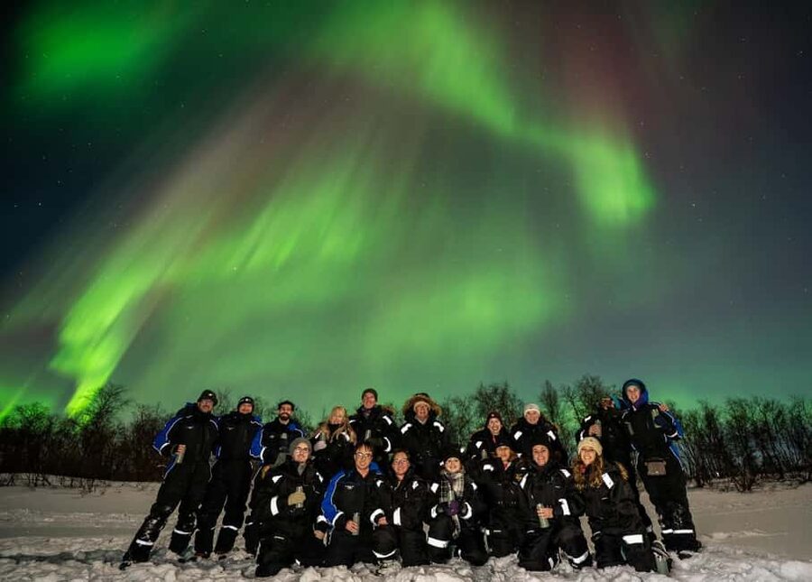 Tromsø: Premium Northern Lights Chase with Free Photos - Troms County camp time: the part where the night turns magical