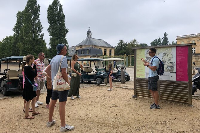 Versailles Golfcart & Bike Guided Tour: Gardens Hamlet Fountains - How much walking and biking is really in the plan