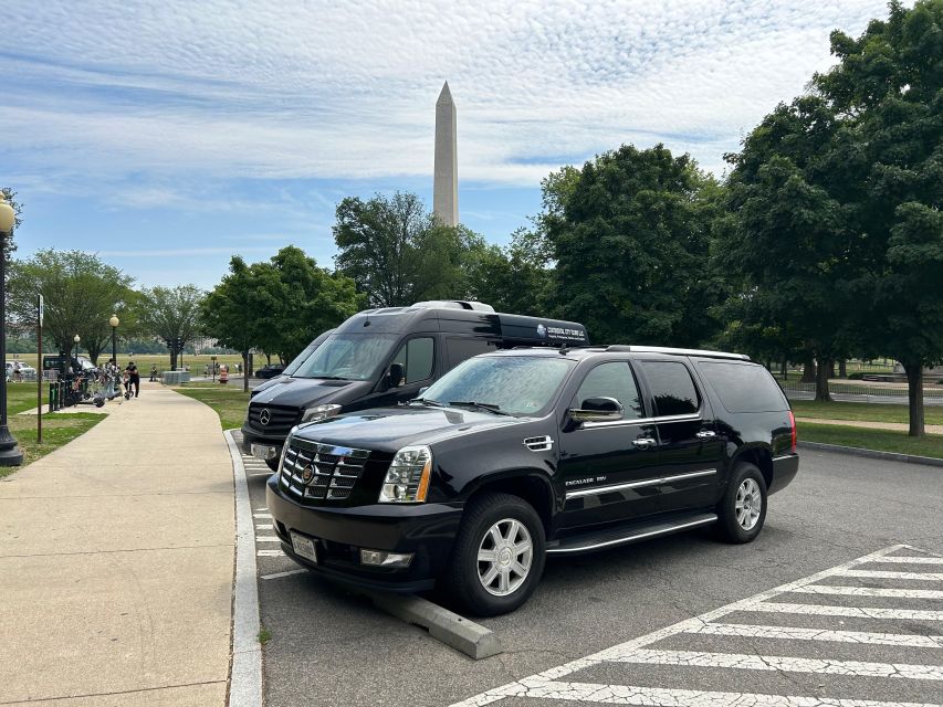 Washington DC: Private Tour with Luxury Vehicle - A 4-hour best-of D.C. run in a luxury Escalade or Sprinter
