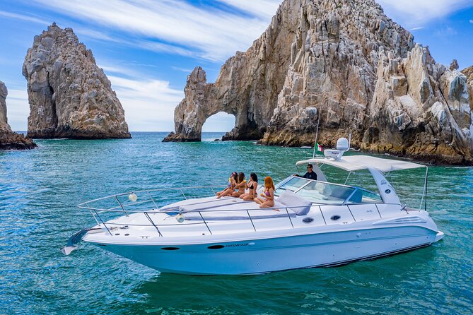 Your Own Private Luxury Yacht Experience in Cabo San Lucas - Onboard comfort: snacks, lunch, and an unlimited premium bar