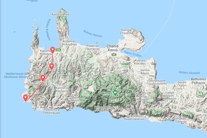 Your Tailored Elafonisi Escape. Luxury Day Tour from Heraklion. - Chania prefecture stop: where the food help matters